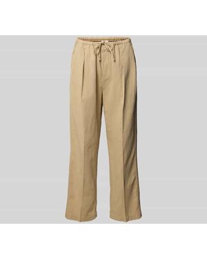 Closed Stoffhose mit Leinen-Anteil - Natur