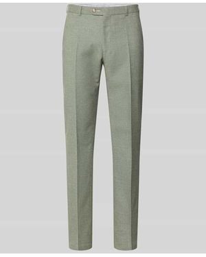 DIGEL Moden Fit Anzughose mit Bügelfalten Modell 'Sergio' - Grün