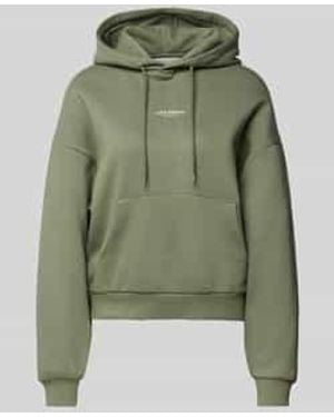JJXX Hoodie Met Kangoeroezak. Model 'Studio Vesterbro' - Groen