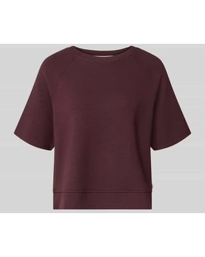 Brax Regular Fit Sweatshirt aus Viskose-Mix Modell 'Bailee.S' - Rot