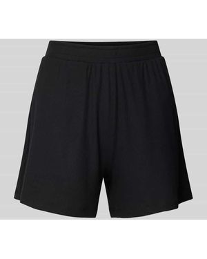 Guess Relaxed Fit Pyjama-Shorts mit Label-Stitching Modell 'LIA' - Schwarz