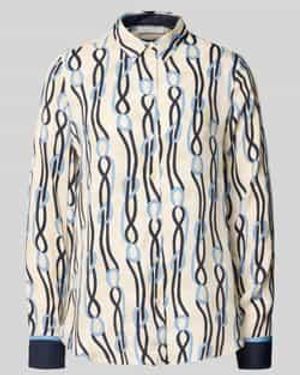 Eterna Overhemdblouses - Blauw