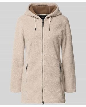 G.i.g.a. Dx Mantel aus Strickfleece - Natur