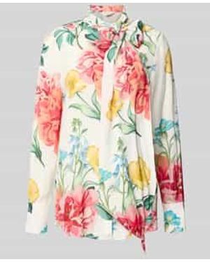 Ted Baker Regular Fit Blouse Met Strikdetail, Model 'Luusile' - Grijs