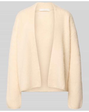 Herzen's Relaxed Fit Cardigan aus Kaschmir-Mix - Natur