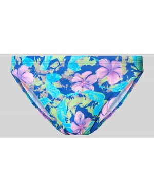 Hom Badehose mit elastischem Bund Modell 'Balata' - Blau