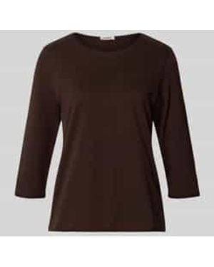 S.oliver Shirts Driekwart-Mouw - Bruin