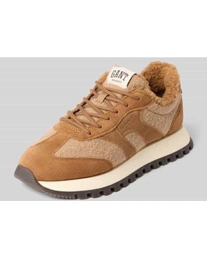 GANT Sneaker mit warmem Teddyfutter Modell 'Caffay' - Natur