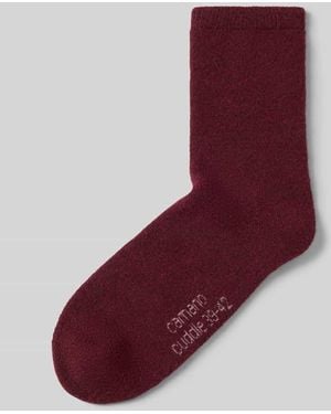 Camano Socken aus Woll-Mix - Lila