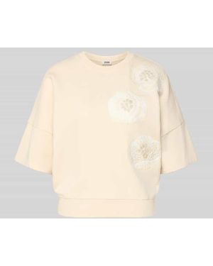 DRYKORN Sweatshirt mit 1/2-Arm Modell 'MINDULI' - Natur