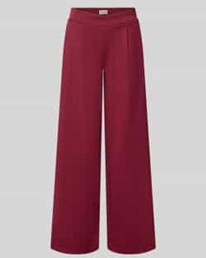 Ichi Flared Broeken - Rood