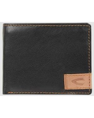 Camel Active Portemonnaie Aus Leder - Schwarz