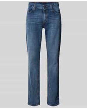 ALBERTO Regular Fit Jeans - Blauw