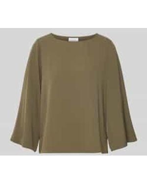 Comma, Blouses Lange Mouw - Groen