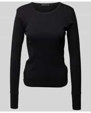 DRYKORN Shirt Met Lange Mouwen En Ronde Hals, Model 'Nurit' - Blauw