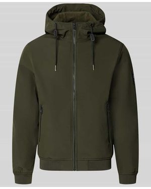 Jack & Jones Regular Fit Jacke mit Logo-Detail - Grün