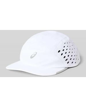 Asics Basecap mit Stretch-Anteil - Weiß