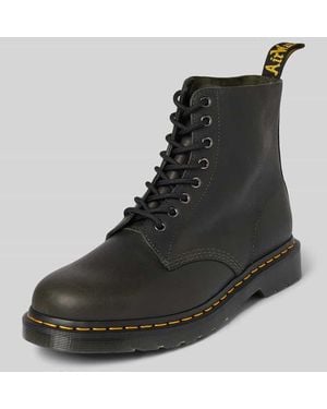 Dr. Martens Boots aus Leder mit Label-Detail Modell 'Pascal' - Schwarz