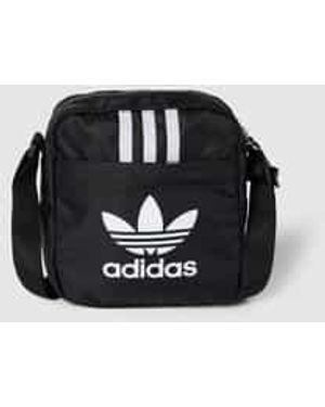 adidas Originals Schoudertas Met Labelprint - Zwart