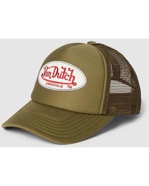 Von Dutch Cap Mit Label-Patch Modell 'Tampa' - Grün