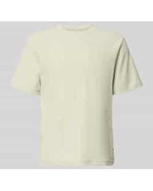 Samsøe & Samsøe T-Shirt Met Ronde Hals Model 'Odin' - Naturel