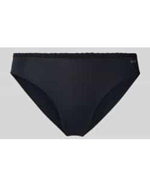 SKINY Slim Fit Bikinibroekje Met Logoprint, Model 'Element' - Blauw