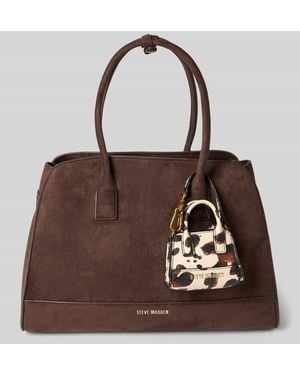 Steve Madden Handtasche mit Tragehenkel Modell 'Bharlii' - Braun