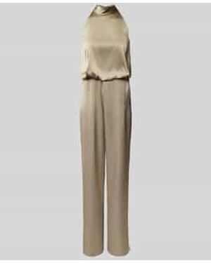VM VERA MONT Jumpsuit Met Halter - Naturel