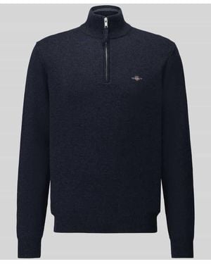 GANT Pullover aus reiner Wolle - Blau
