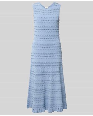 Ted Baker Midikleid aus Viskose-Mix Modell 'Cahrlie' - Blau