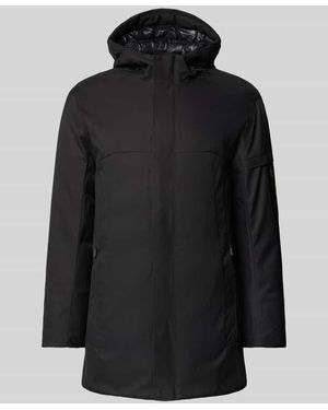 BOSS Parka mit Kapuze Modell 'Terra' - Schwarz