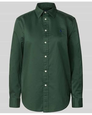 Polo Ralph Lauren Hemdbluse mit Knopfleiste - Grün