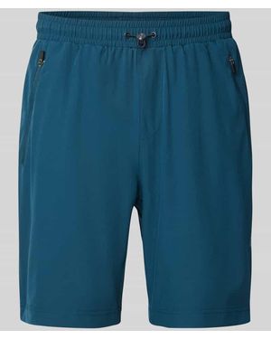 J.o.y. Regular Fit Shorts Mit Reißverschlusstaschen Modell 'Marek' - Blau