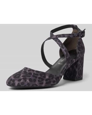 Tamaris Pumps mit Kreuzriemen - Schwarz