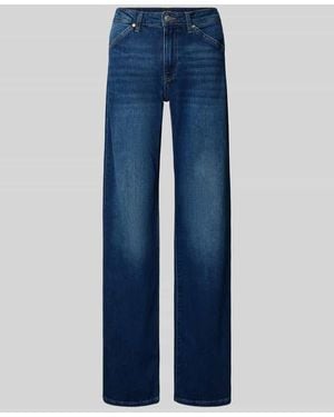 Joop! Flared Fit Jeans mit Eingrifftaschen Modell 'Elvira' - Blau