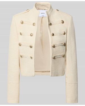 Mango Blazer mit Zierknöpfen Modell 'CHARLIE' - Natur