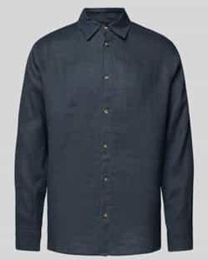 Mazine Vrijetijdsoverhemd Met Knoopsluiting - Blauw