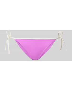 PUMA Bikinihose mit seitlicher Schnürung - Pink