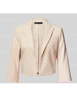 Betty Barclay Blazer Met Paspelzak Op De Borst - Naturel