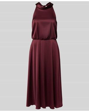 VM VERA MONT Cocktailkleid mit Schnürung und Reißverschluss - Lila