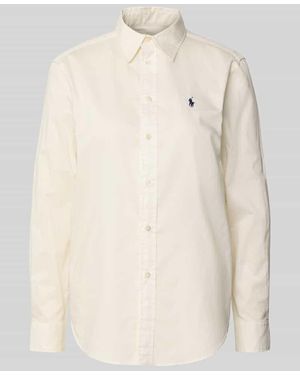 Polo Ralph Lauren Hemdbluse mit Knopfleiste - Natur