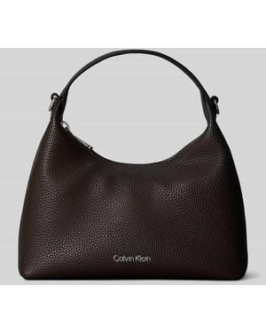 Calvin Klein Umhängetasche mit abnehmbaren Schulterriemen - Schwarz