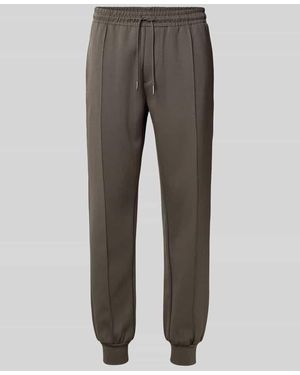 Antony Morato Slim Fit Sweatpants mit Tunnelzug Modell 'Carrot' - Grau