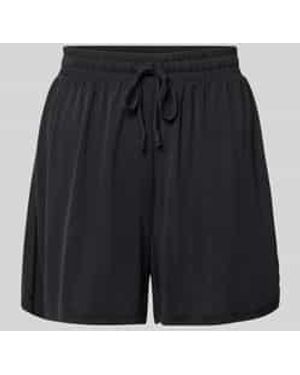 Pieces Stoffen Shorts - Zwart