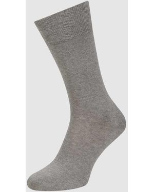 FALKE Socken Mit Elastischen Rippenbündchen Modell 'Family So' - Grau