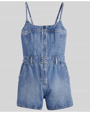Levi's Slim Fit Jumpsuit aus reiner Baumwolle - Blau