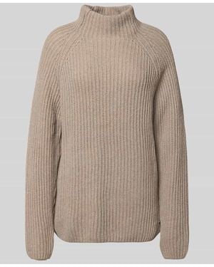 Smith & Soul Turtleneck-Pullover mit Woll-Anteil - Natur