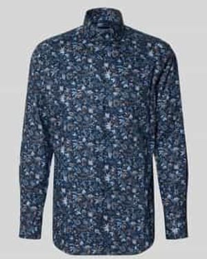 Olymp Zakelijke Overhemden - Blauw