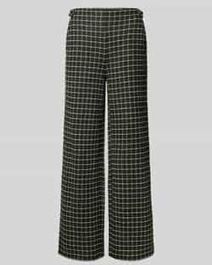 Ichi Broek Met Structuurmotief, Model 'Kate' - Groen