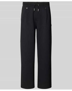 HUGO Sweatpants mit Reißverschlusstaschen Modell 'Dargen' - Schwarz